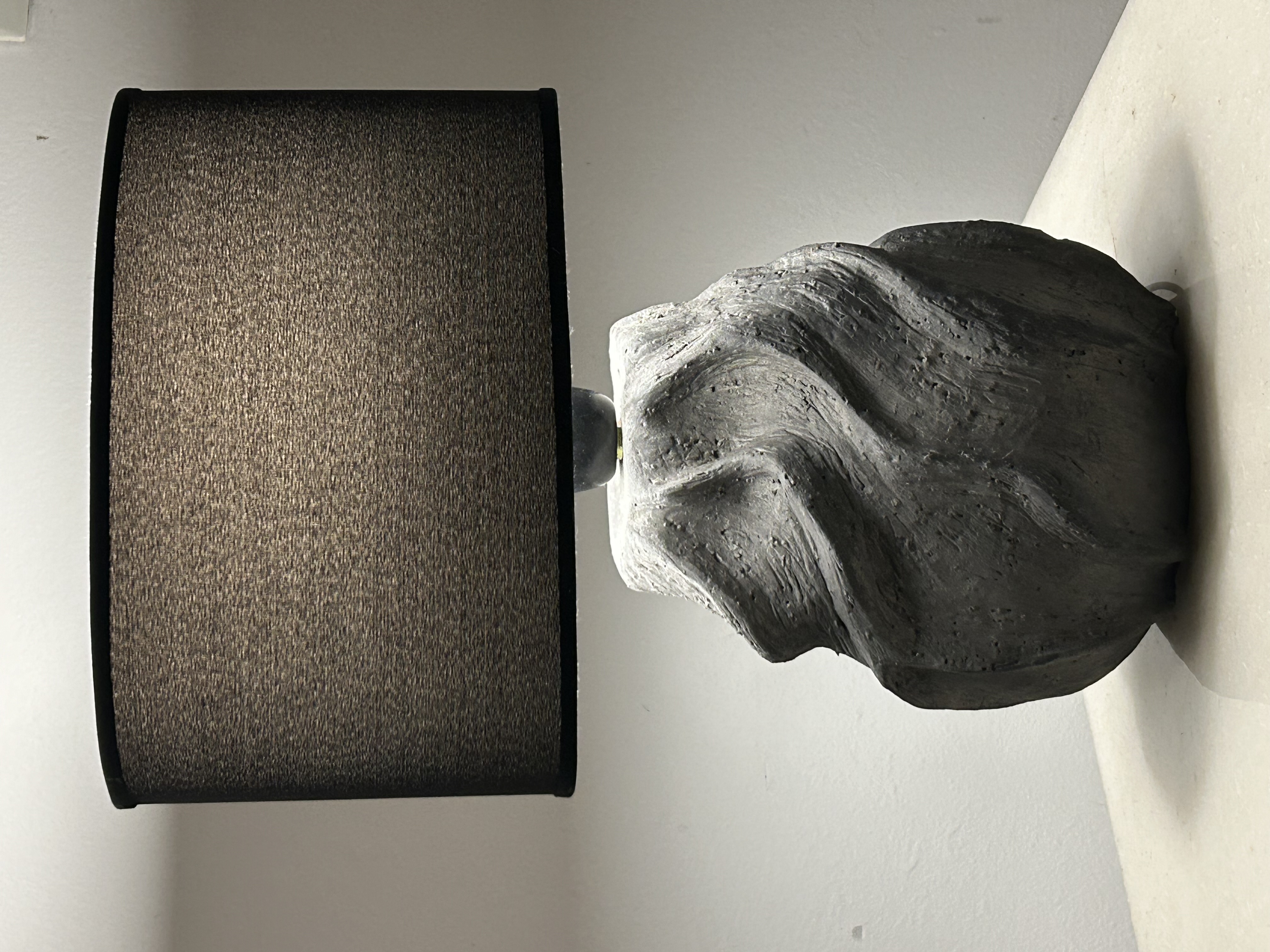 Ceramic Lamp with sculptural base